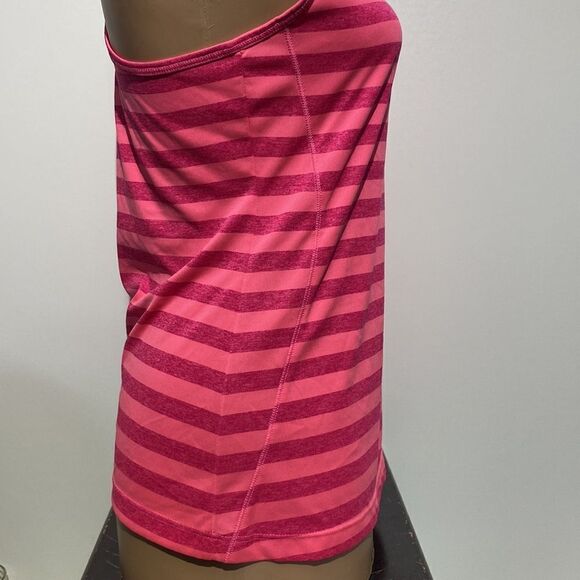 New Balance Women's Pink Lightningory Stripe Racerback Tank Top Size Small - Picture 8 of 9